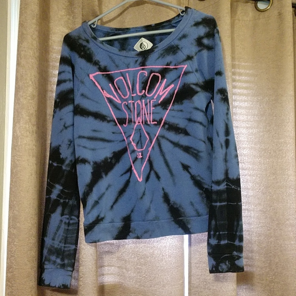 Volcom 🖤 tie dye sweatshirt